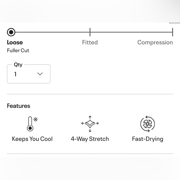 2/$30 UNDER ARMOUR Heat Gear Long Sleeves Top Thumbholes Scoop Back Light Gray - Picture 5 of 9